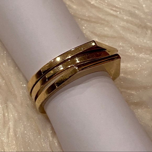 J. Crew Gold Stacking Rings - Picture 3 of 6